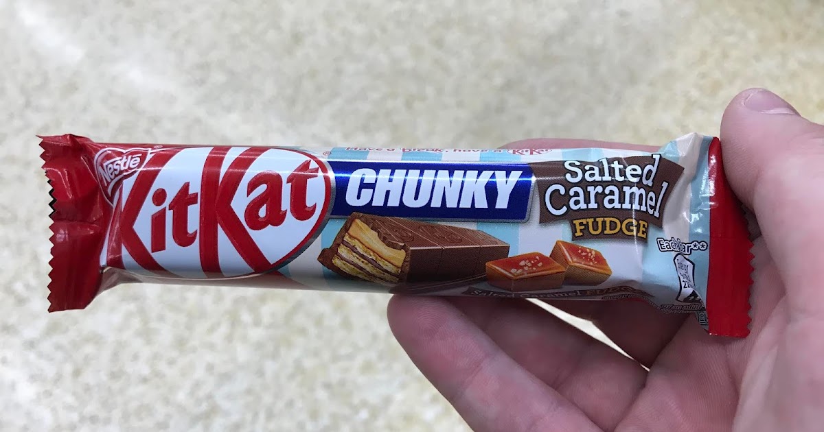 A Review A Day Today's Review Kit Kat Chunky Salted Caramel Fudge
