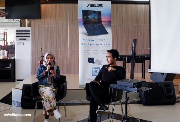sharing bersama travelerien dan anjas maradita