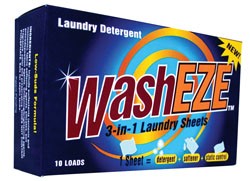 steward of savings free washeze 3 in 1 laundry sheets sample washeze 3 in 1 laundry sheets
