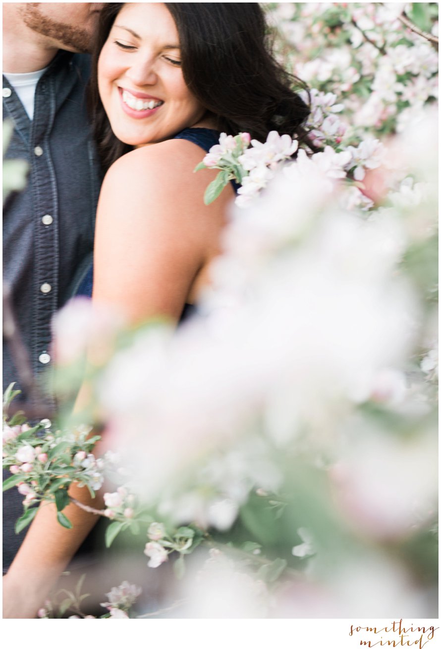 Apple Orchard Engagement Session by Something Minted Photography