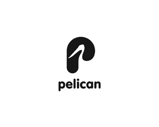 Logo inspirado en un pelicano