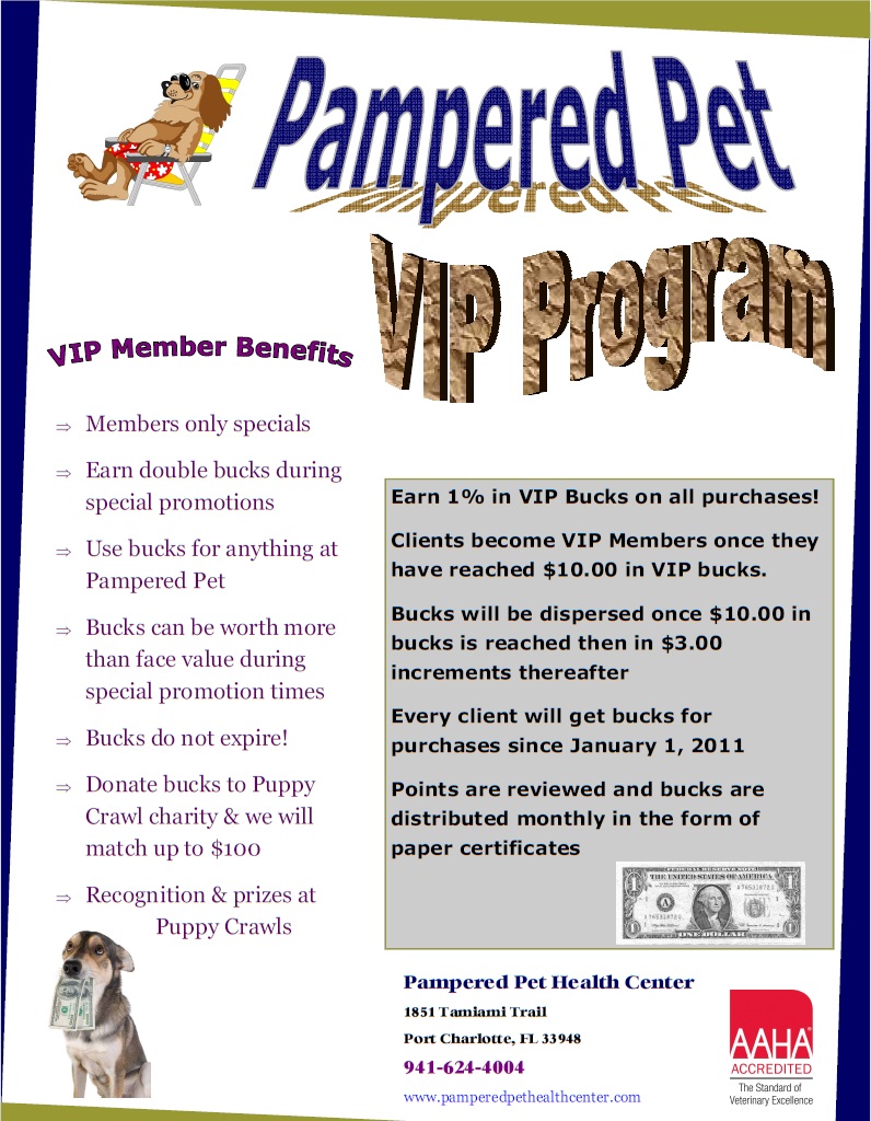 Pampered Pet Health Center May 2011