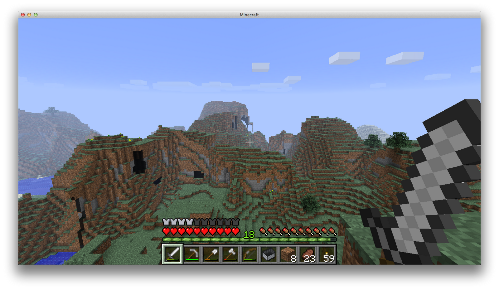 My Minecraft Adventure Extreme Hills Biome