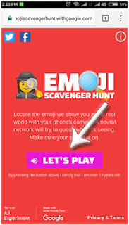 Cara Memainkan Game Emoji Scavenger Hunt
