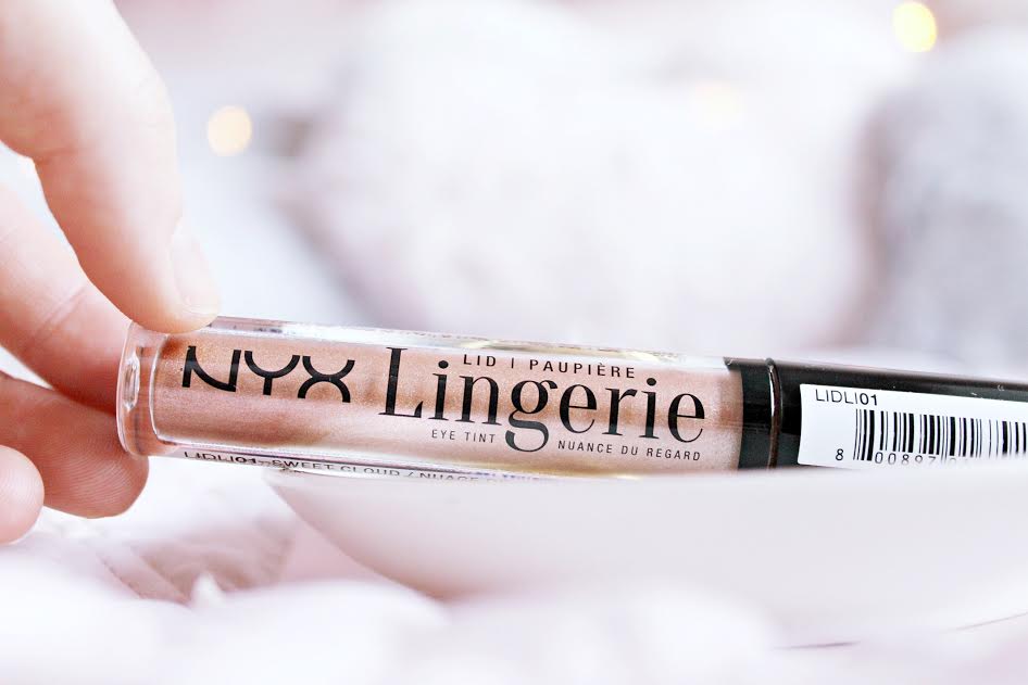 NYX Lid Lingerie eye tint review: Sweet Cloud and White Lace Romance