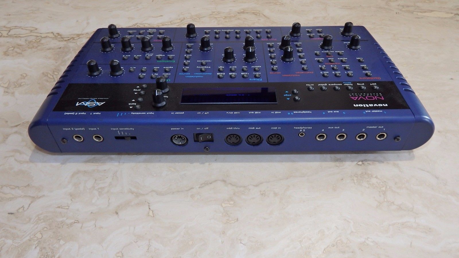 MATRIXSYNTH: Novation Nova Synthesizer