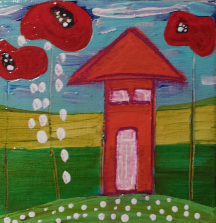 Christy Tremblay Art A Painted House A Day House 173, 174, & 175