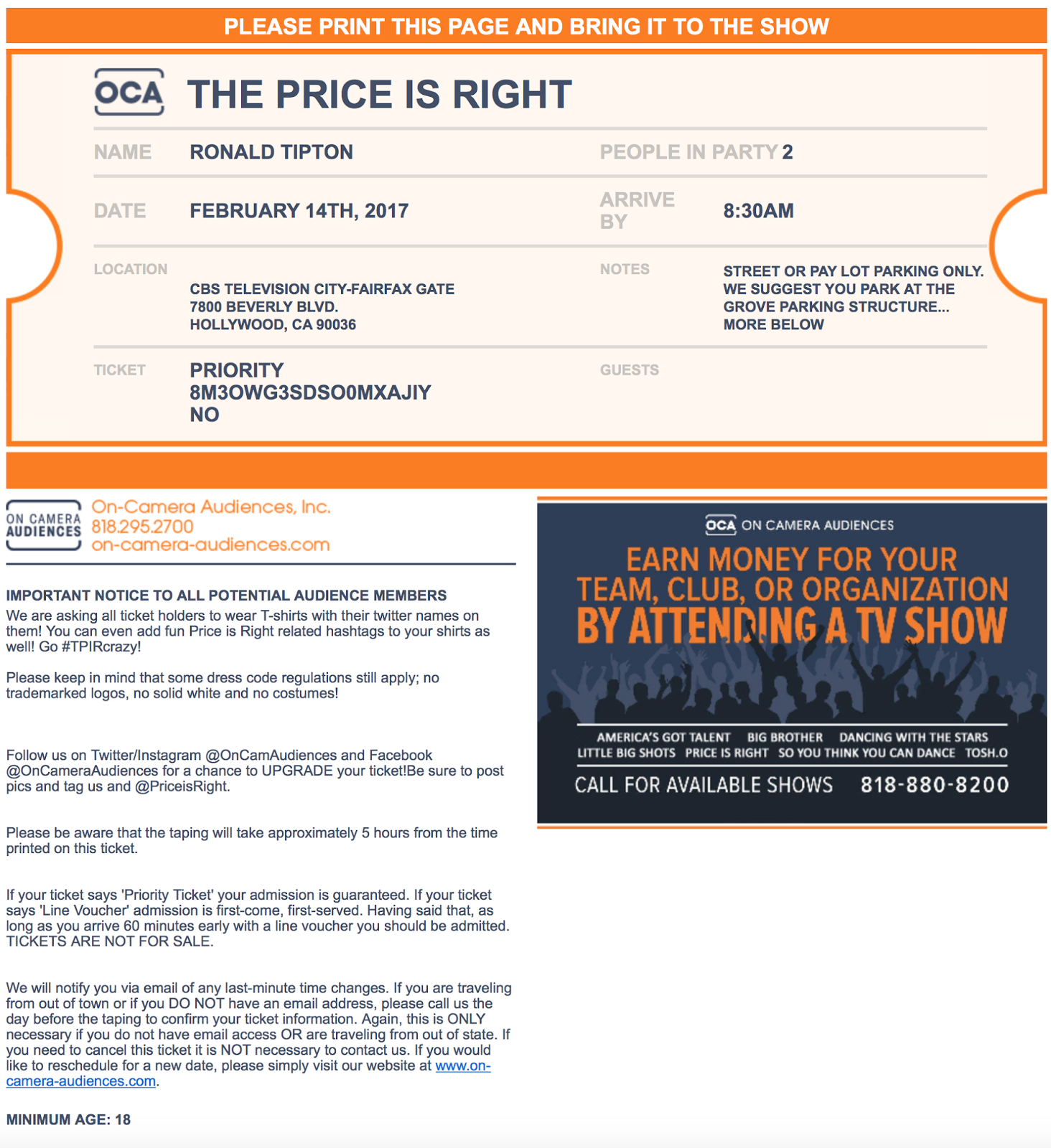Retired In Delaware The Price Is Right Redux While You Re Standing In Line The Chilly Los Angeles Morning Temps Around 55 Degrees Get To Meet All Kinds Of Interesting People
