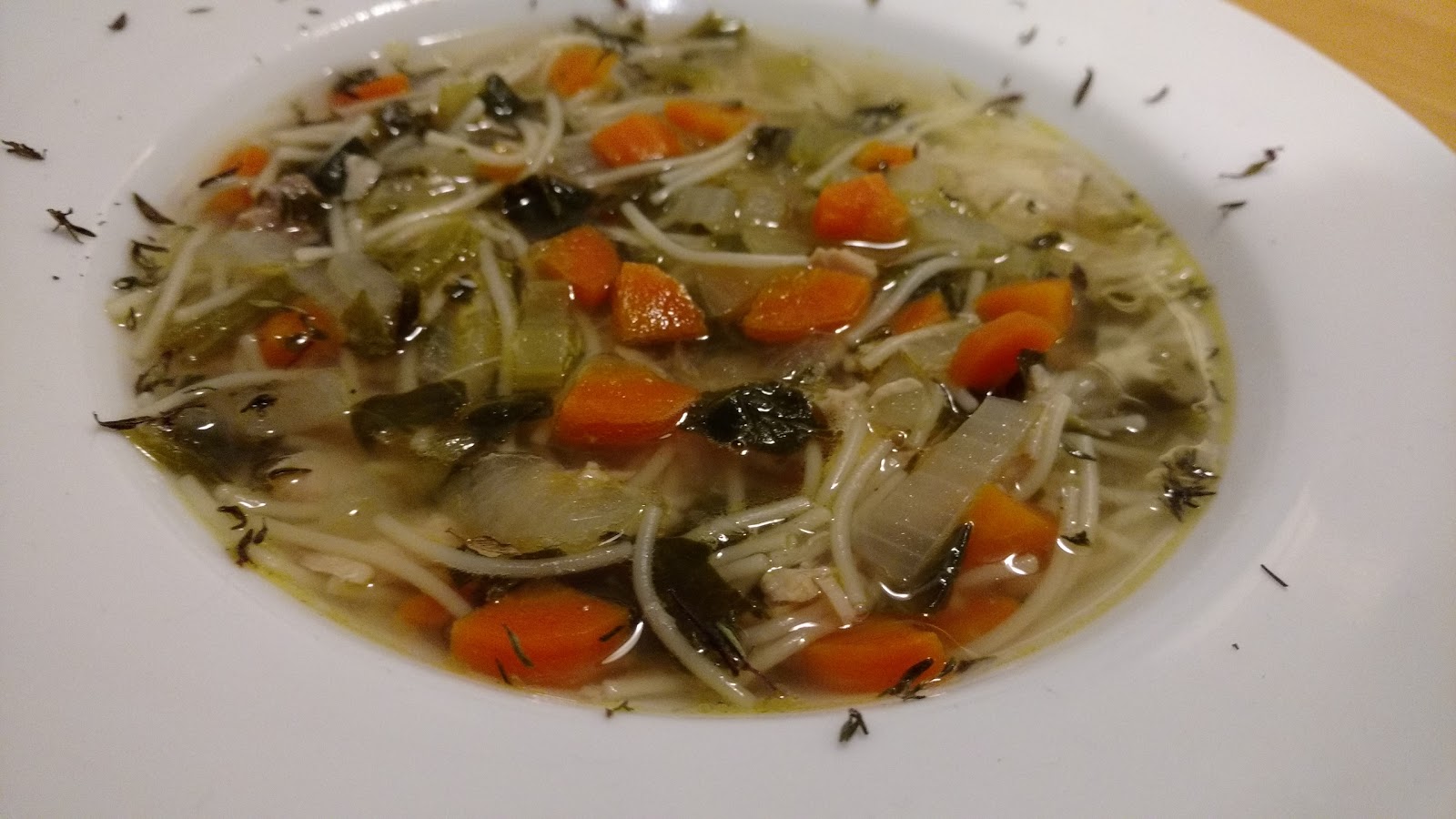 "So what are you making for dinner?" Chicken Soup For The Cough