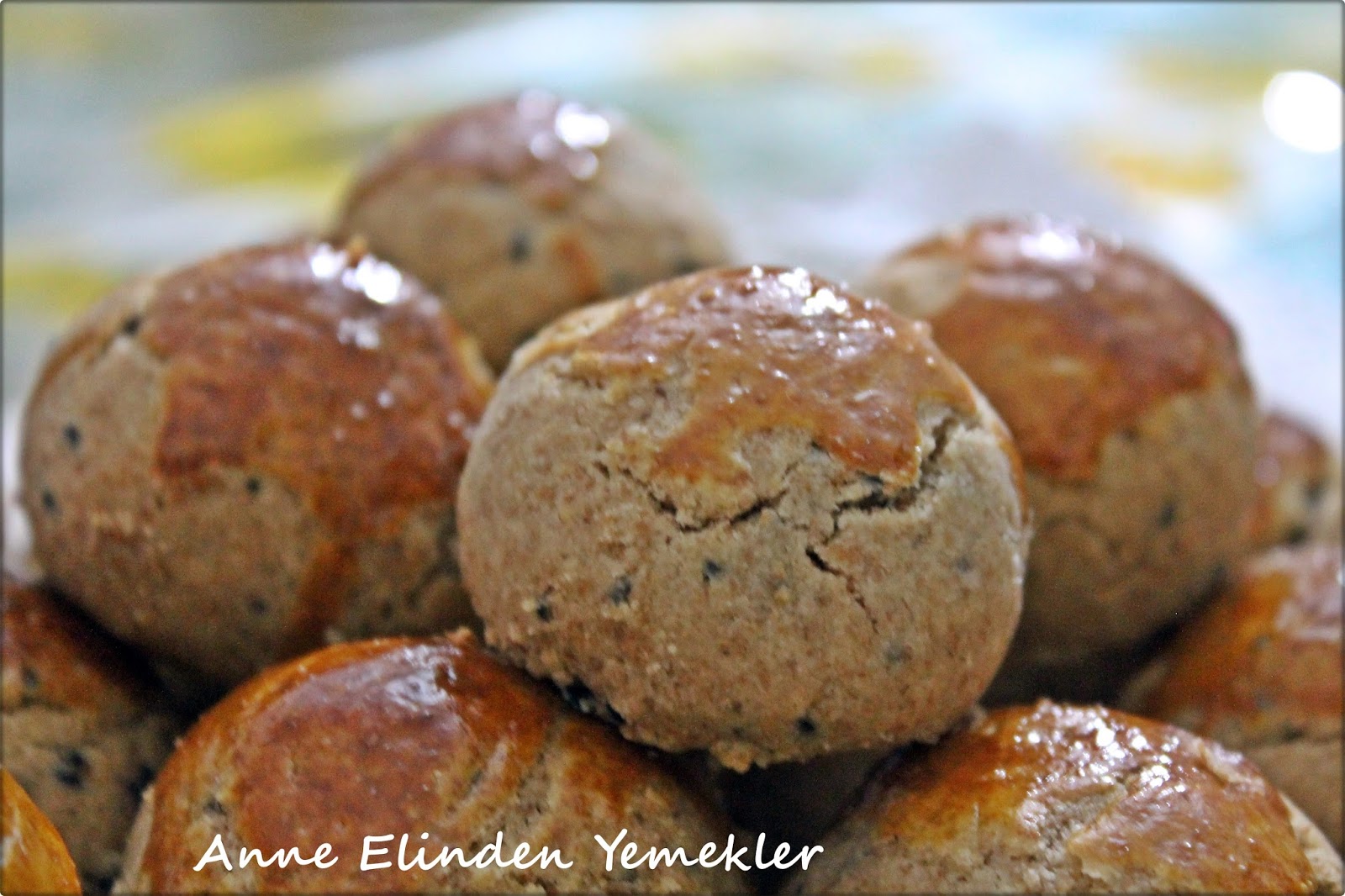 ANNE ELİNDEN YEMEKLER TAM BUĞDAY UNUNDAN TUZLU KURABİYE