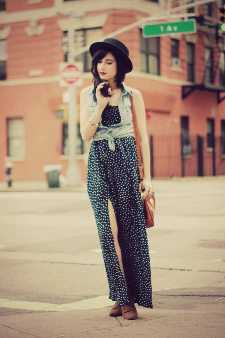 Flashes of Style: Outfit // Polka Dot Maxi