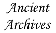Ancient Archives