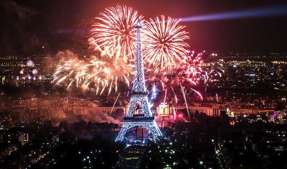 Paris's Christmas celebration
