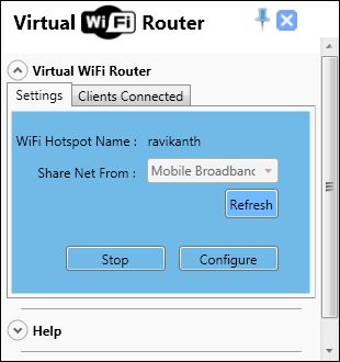 Virtual Wi-Fi Router