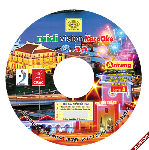 Download Midi DVD Karaoke Arirang Tổng hợp Vol 56 All Version SHARE