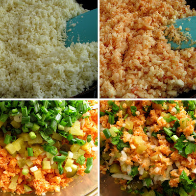 Салат из цветной капусты (Karnabahar kısırı)