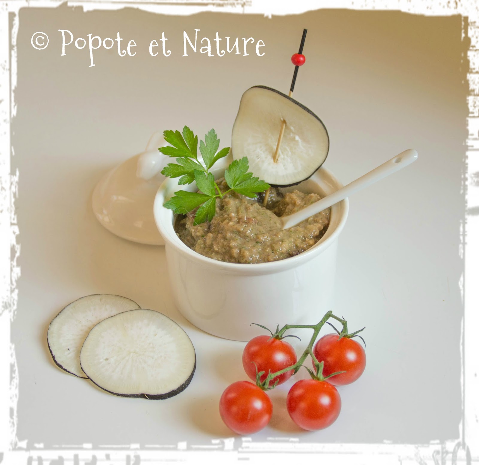 © Popote et Nature - Mousse de betteraves aux deux radis