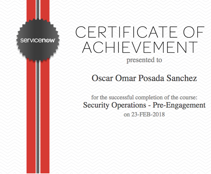 Security Operations - Pre-Engagement