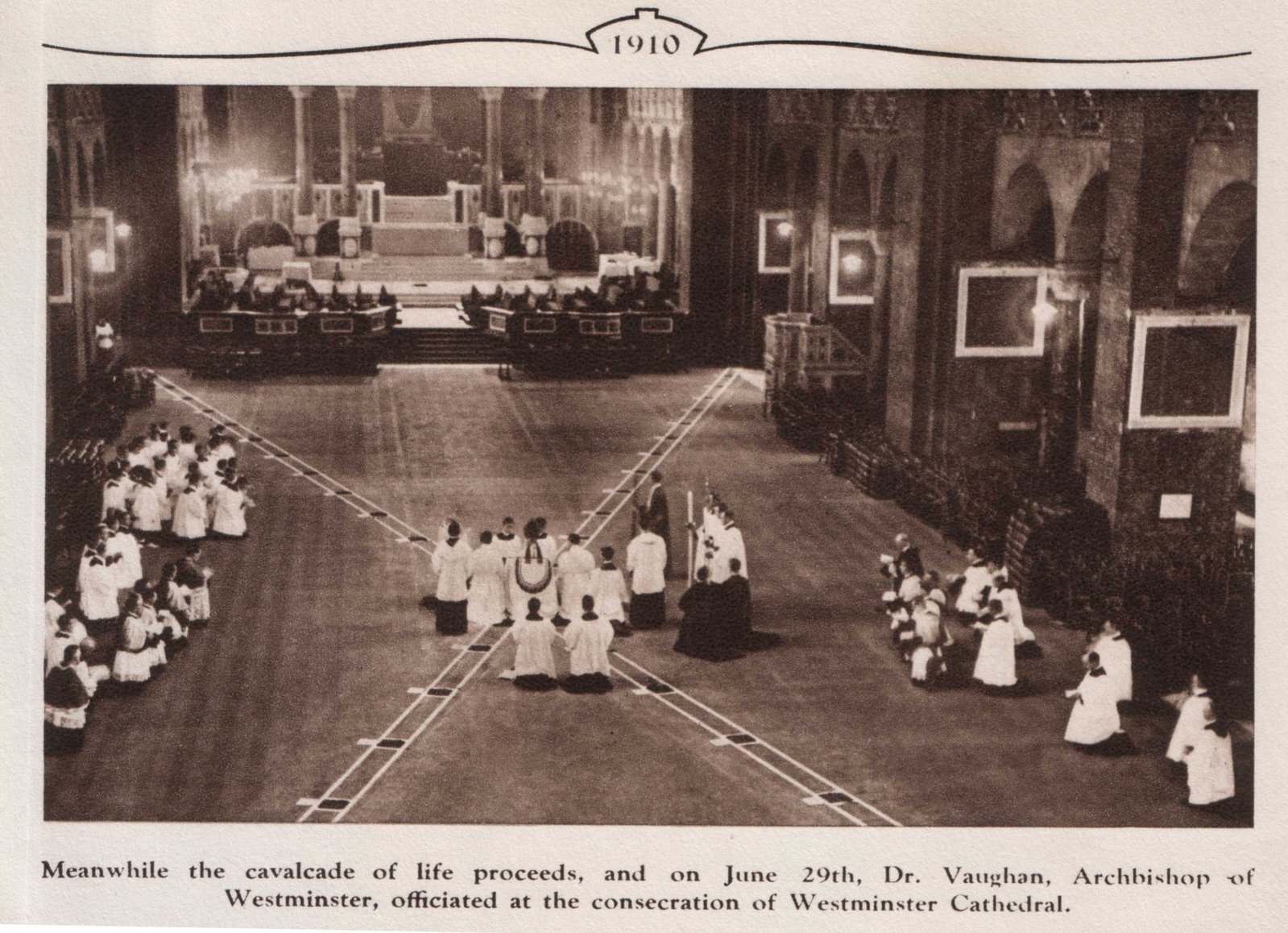 New Liturgical Movement: The Consecration of Westminster Cathedral