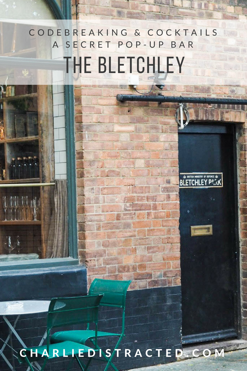 The Bletchley codebreaking pop-up cocktail bar review