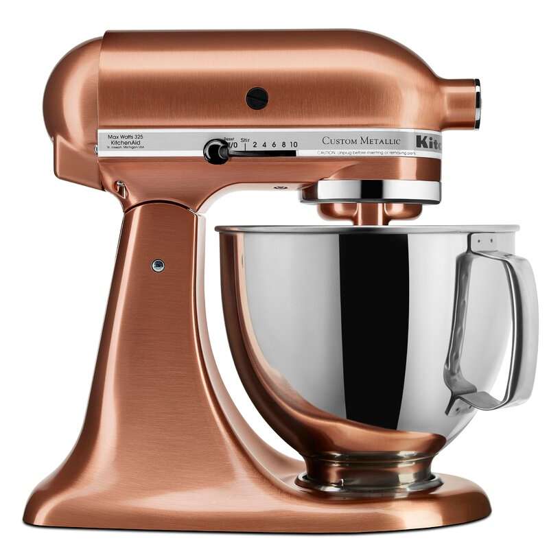 Review ﻿KitchenAid Custom Metallic 10 Speed 5 Qt. Stand Mixer