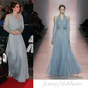 Kate Middleton wore Bespoke Jenny Packham gown