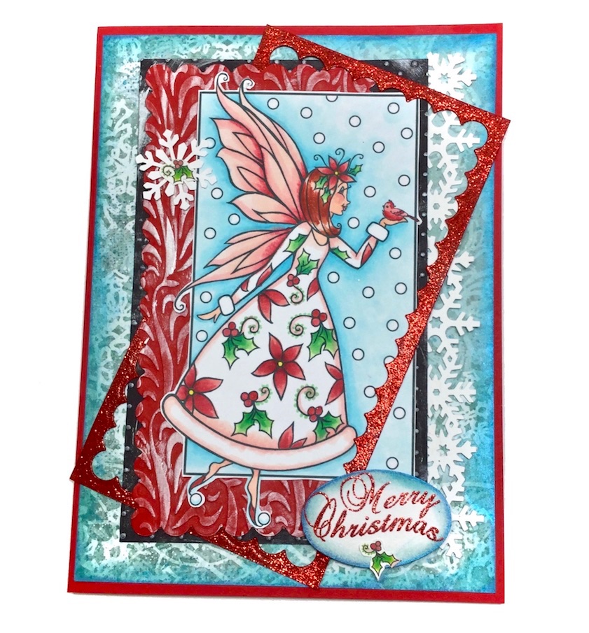 creative smiles my little crafting world sparkle n griffin christmas embossing folders