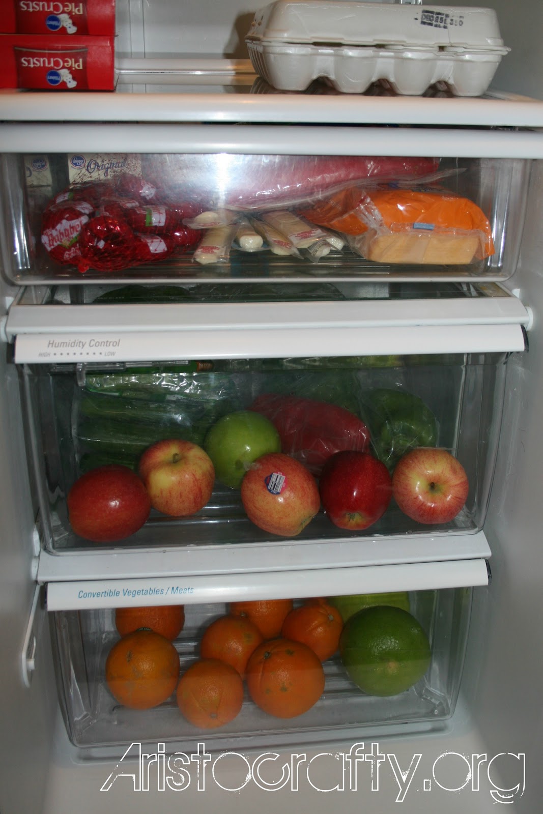 Aristocrafty Get Organized Friday's Fidge Cleanout