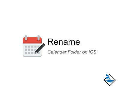Rename calendar sub-folder iOS