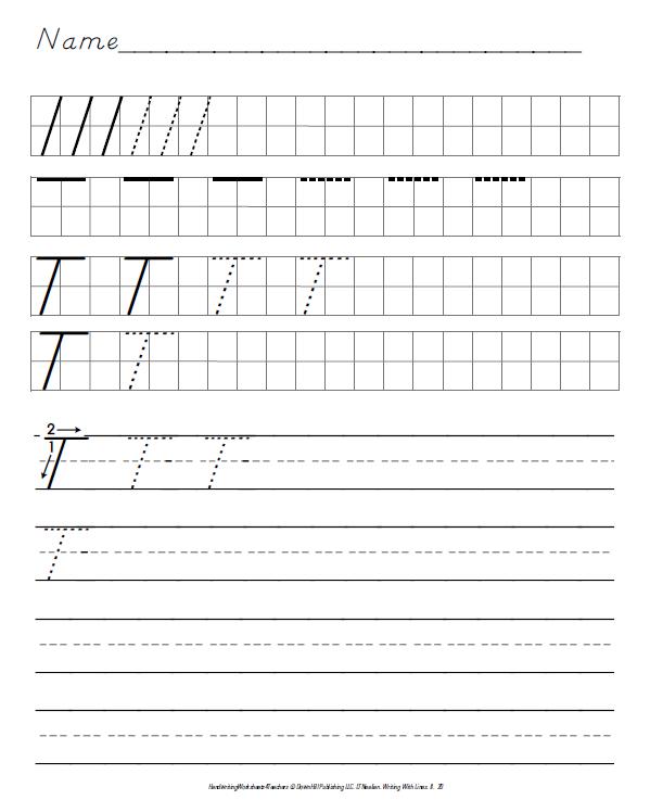 TPT - Fonts 4 Teachers: Need D'Nealian Handwriting Worksheets?