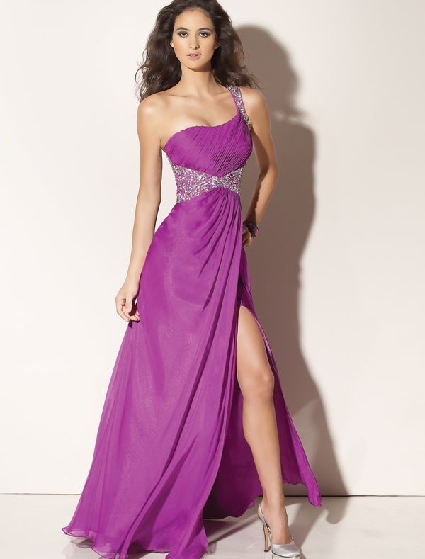 Chic Dress UK: The Hottest Prom Dress Trends 2013: Asymmetrical Neckline