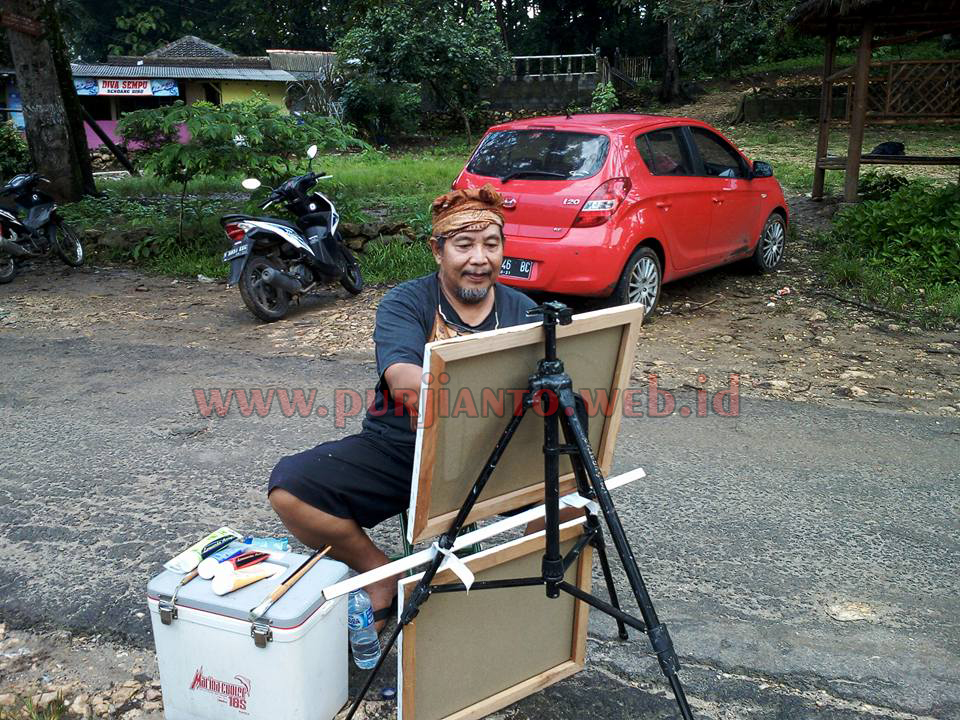 Morry Sunaryo Pelukis yang melanglang buana di dunia seni lukis Indonesia 8