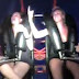 Girl Gets Too Excited On Sling Shot Ride (Video)