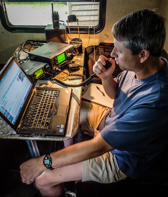 Ham Radio QRP First Field Day as a CW operator