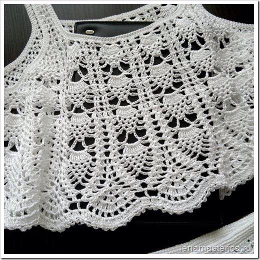 Tina's handicraft : crochet top & shorts