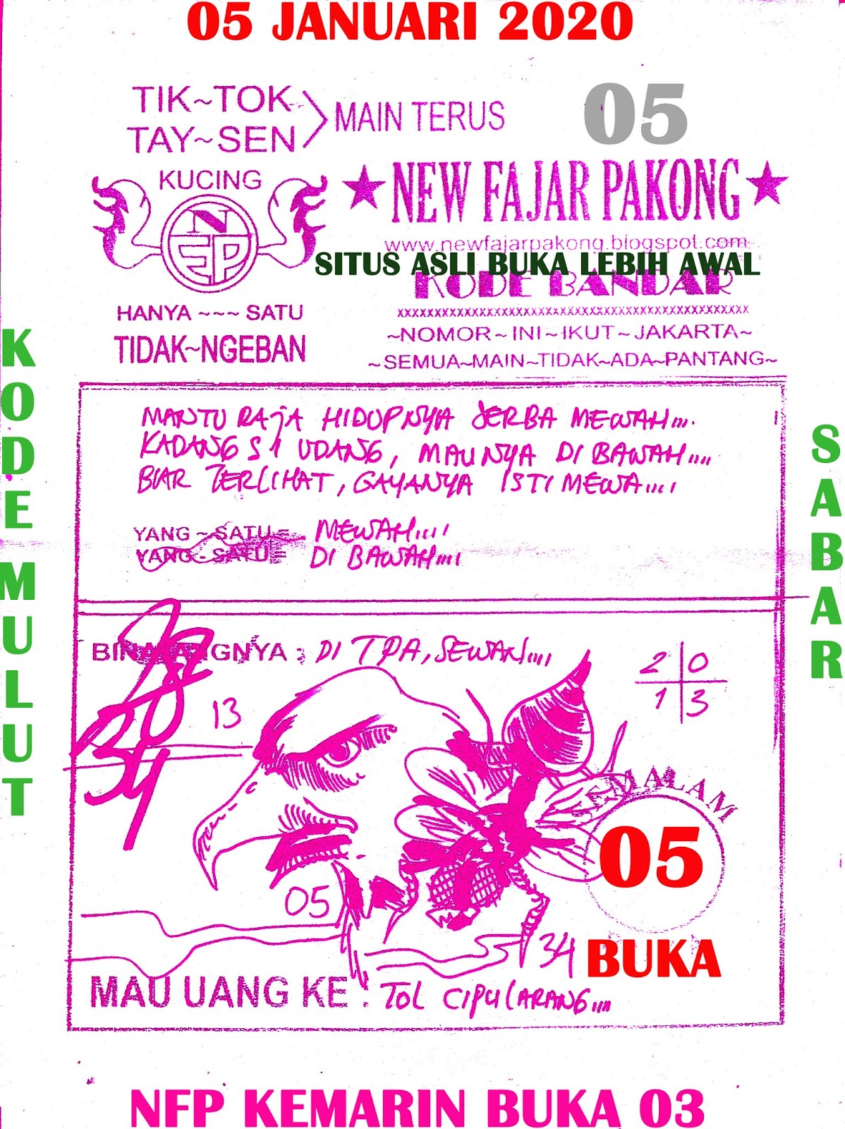 Kode Syair Hk Bd Malam Hari Ini