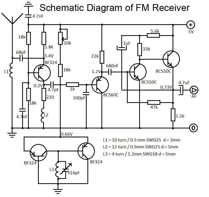 Schematic Of A Circuit