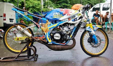 Kawasaki Ninja R150 Terbaru 2018 Modifikasi Drag Ninja R150