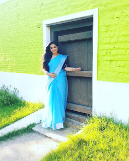 Actress Sujitha Dhanush Latest Saree Photos HD Actress Sujitha Dhanush Latest Saree Photos HD