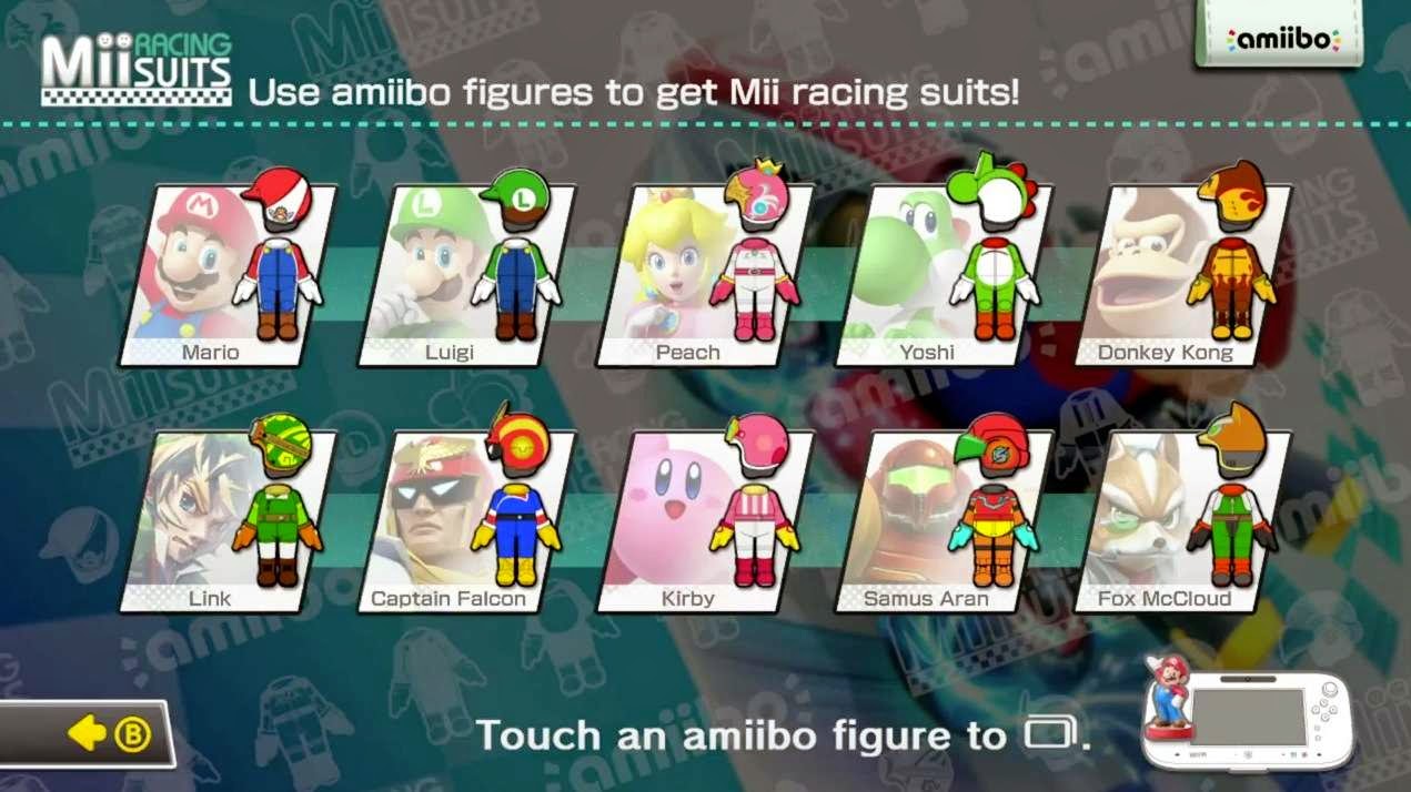 Amiibo Mario Kart 8