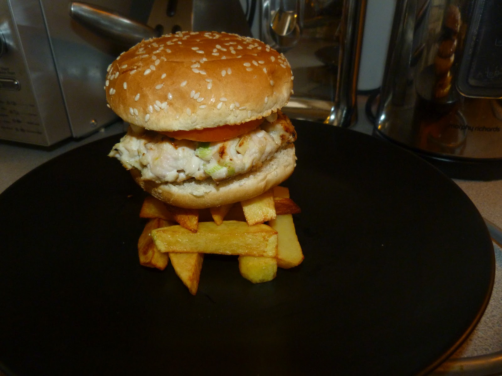 AFRILIGHT BELLE'S KITCHEN BELLA HOME MADE CHICKEN BURGER easy cooking