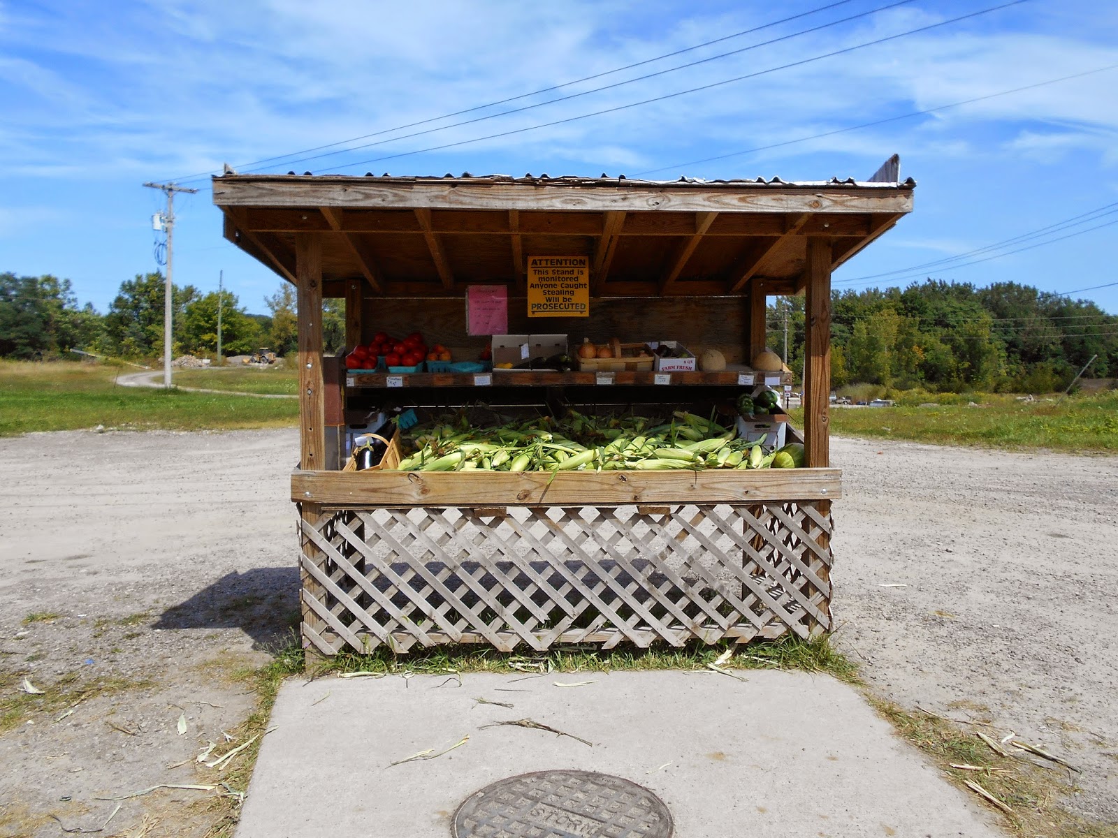 New York State of Mind LOCAL ROADSIDE VEGETABLE STANDS