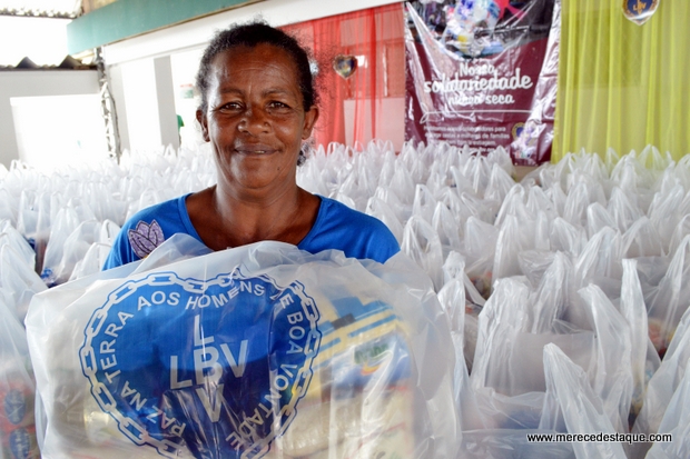 Mobilização solidária da LBV por um Natal mais feliz a milhares de famílias pernambucanas