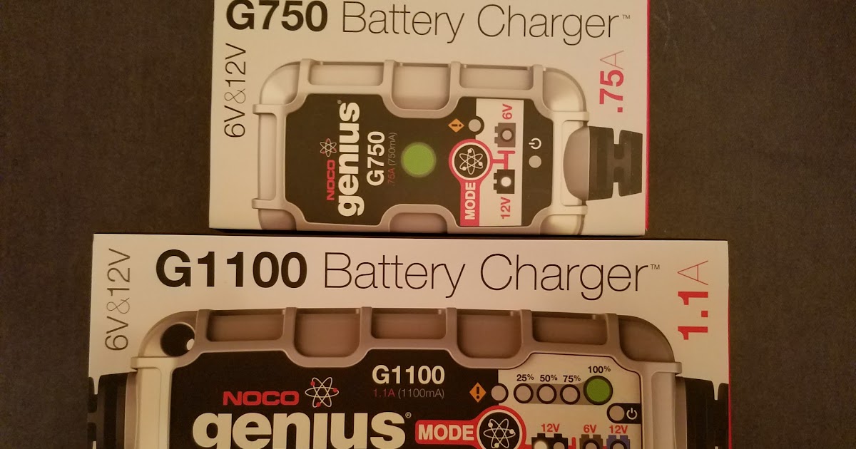 Big Boys Toys NOCO Genius G750 and G1100 Charger and Maintainer