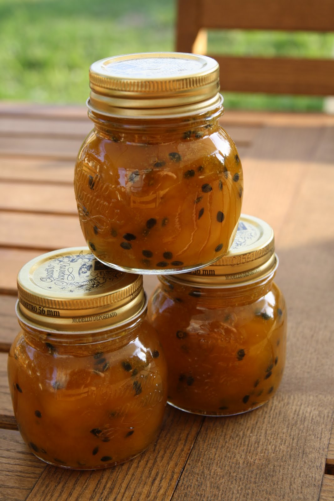 Parmesan et Paprika Confiture Mangue Fruit de la Passion