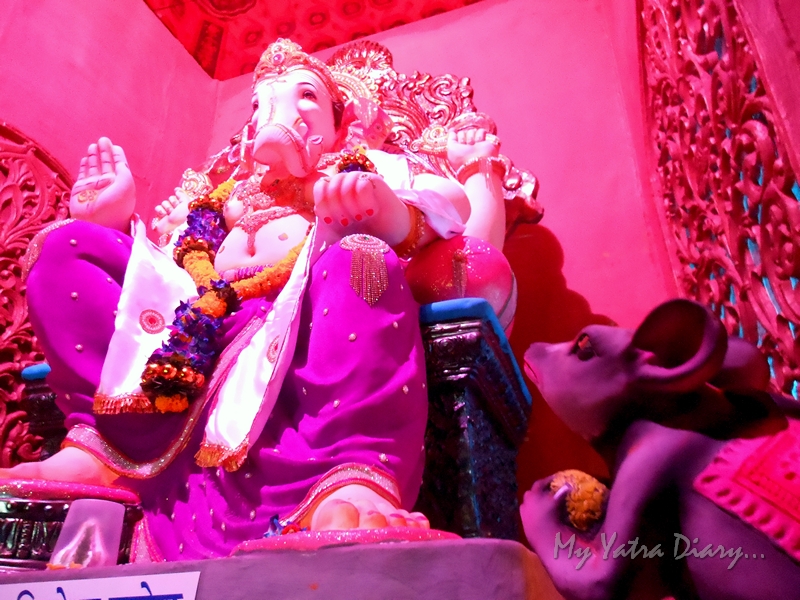 A mighty big Lord Ganesha, Ganesh Pandal Hopping, Mumbai