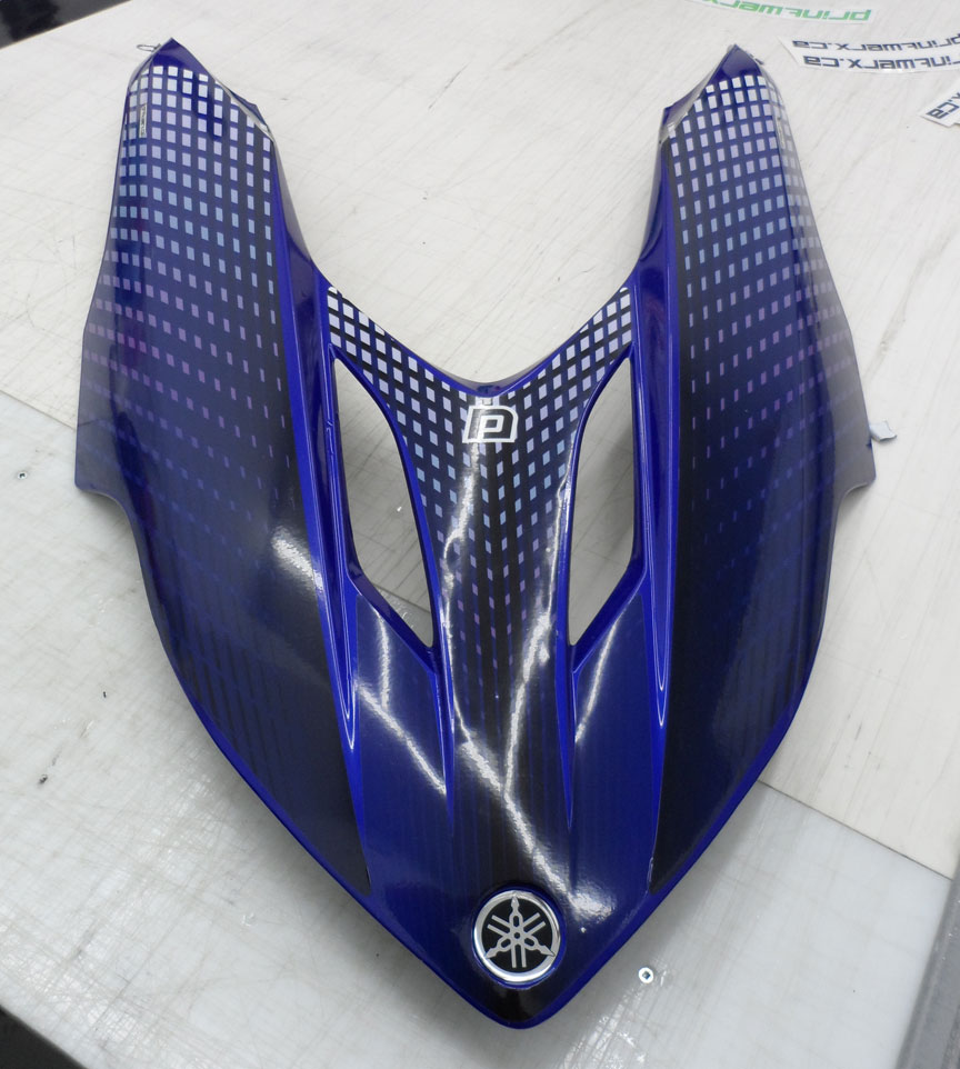 omecca custom graphic design Yamaha Apex Hood