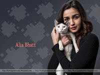 best wallpapers alia bhatt, embrace white cat, sexy bollywood actress, black wear