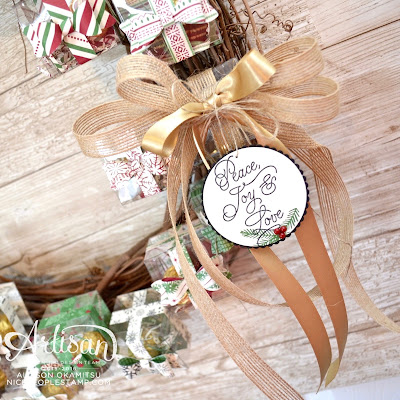 nice people STAMP! - Stampin' Up! Canada: Countdown to Christmas Advent Wreath: Stampin' Up