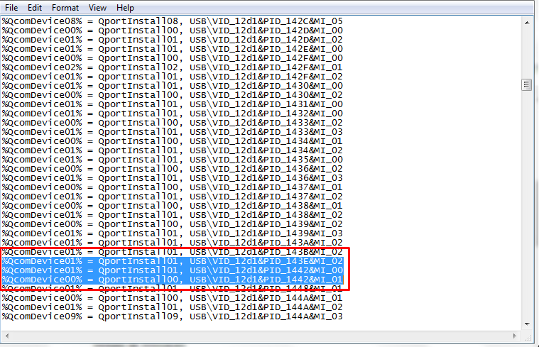 Usb vid 12d1 pid 107e mi. Usb vid 12d1 pid 107e mi